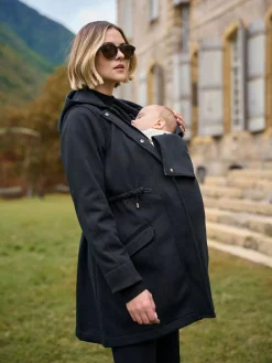 Hot Seraphine Black 3 in 1 Maternity & Babywearing Premium Top