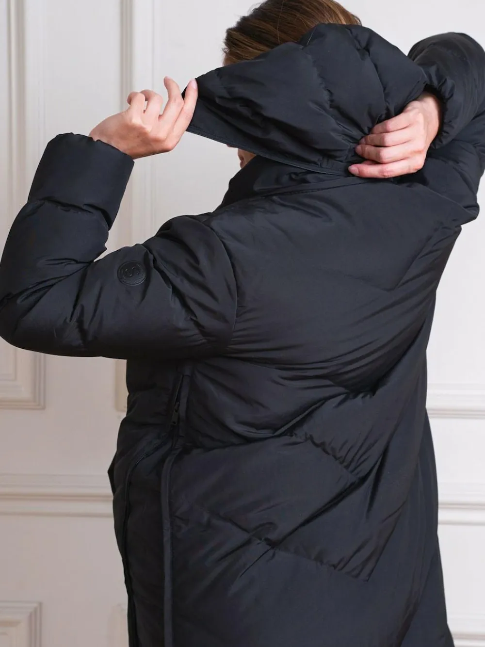 Seraphine 3-In-1 Long Chevron Puffer Maternity Coat^Women Coats & Jackets|Coats & Jackets