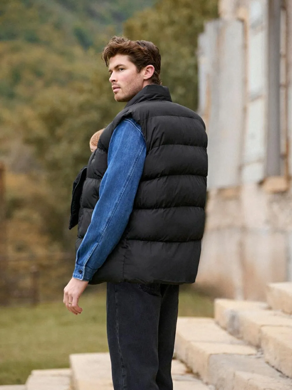 Best Seraphine Black Mens Babywearing Gilet