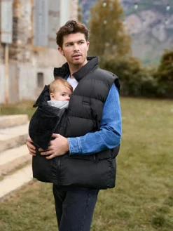 Best Seraphine Black Mens Babywearing Gilet