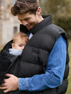 Best Seraphine Black Mens Babywearing Gilet