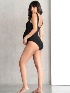 Seraphine Textured Maternity Swimsuit^Women Swimwear