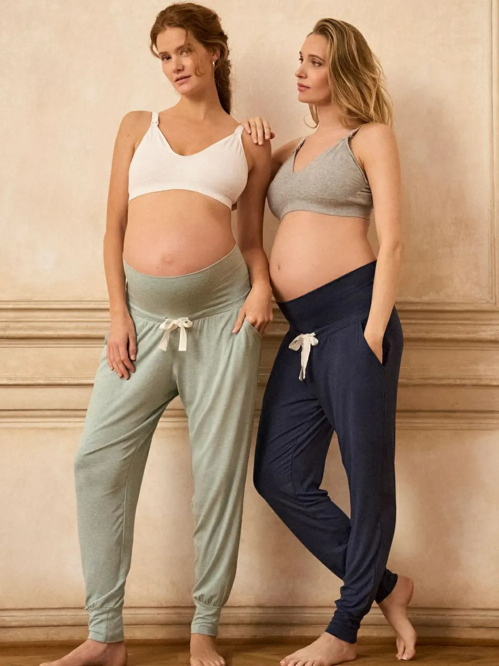 New Seraphine Maternity Loungewear Trousers 2 Pack Blue