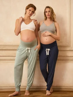 New Seraphine Maternity Loungewear Trousers 2 Pack Blue