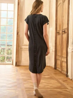 Clearance Seraphine Charcoal Grey Marl Maternity Hospital Bag Birthing Gown