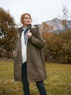 Seraphine 3 in 1 Maternity & Babywearing Parka with Borg Lining^Women Coats & Jackets|Coats & Jackets