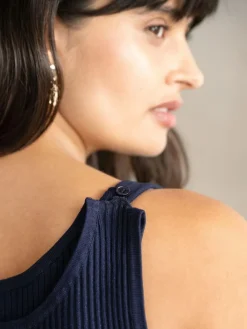 Seraphine Maternity Blue Dress with Topper^Women Maxi Dresses