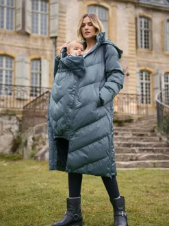 Seraphine Long 3-In-1 Maternity & Babywearing Puffa Coat^Women Coats & Jackets|Coats & Jackets