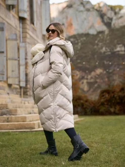 Seraphine Long 3-In-1 Maternity & Babywearing Puffa Coat^Women Coats & Jackets|Coats & Jackets
