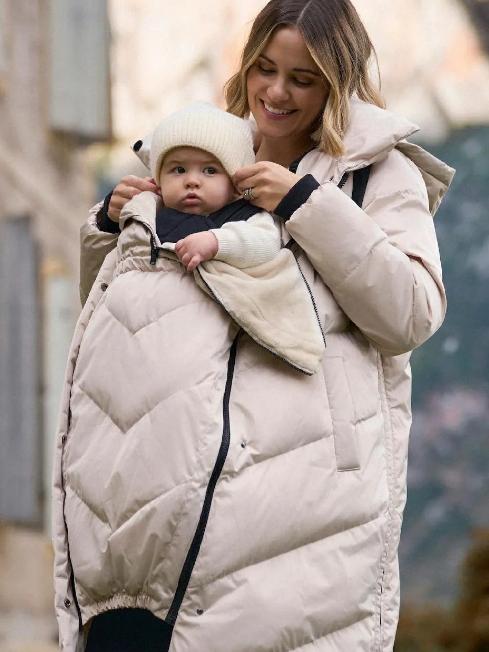 Seraphine Long 3-In-1 Maternity & Babywearing Puffa Coat^Women Coats & Jackets|Coats & Jackets