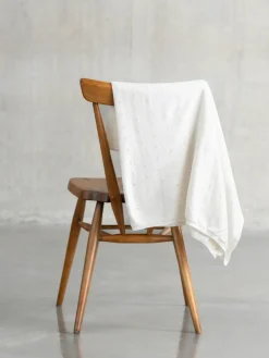 Seraphine White Ivory Baby Washable Cashmere Blend Pointelle Blanket^ Unisex|Newborn Accessories