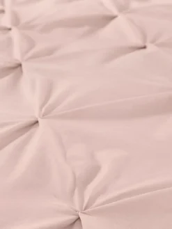 Hot Serene Pink Lara Duvet Cover And Pillowcase Set
