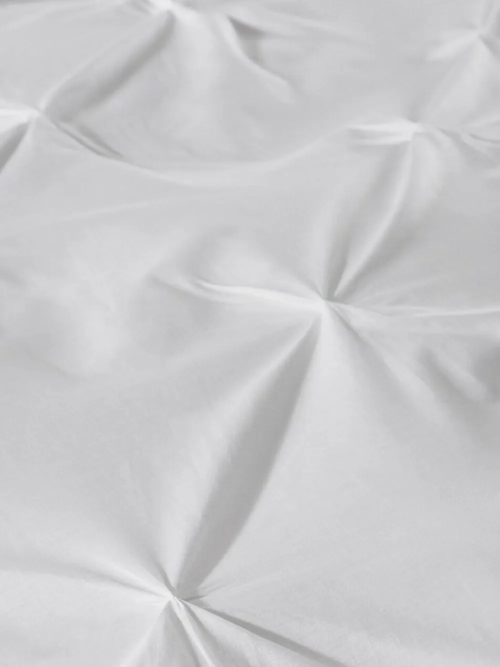 Serene White Lara Duvet Cover And Pillowcase Set^ Branded Bedlinen