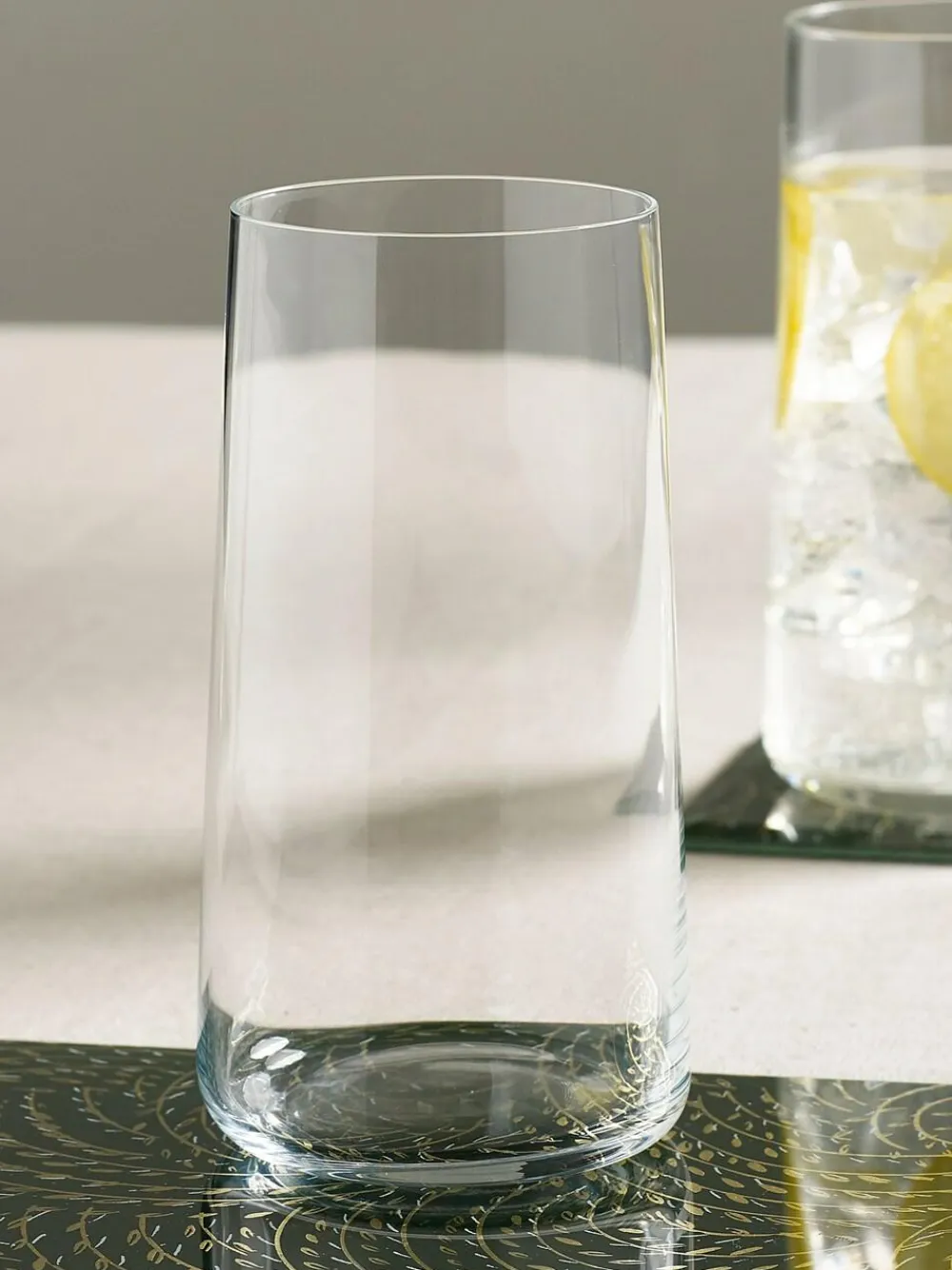 Outlet Next Set of 4 Clear Angular Set of 4 Tall Tumbler Glasses