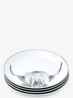 Sale Next Set of 4 Grey Hamish Dinner Plates