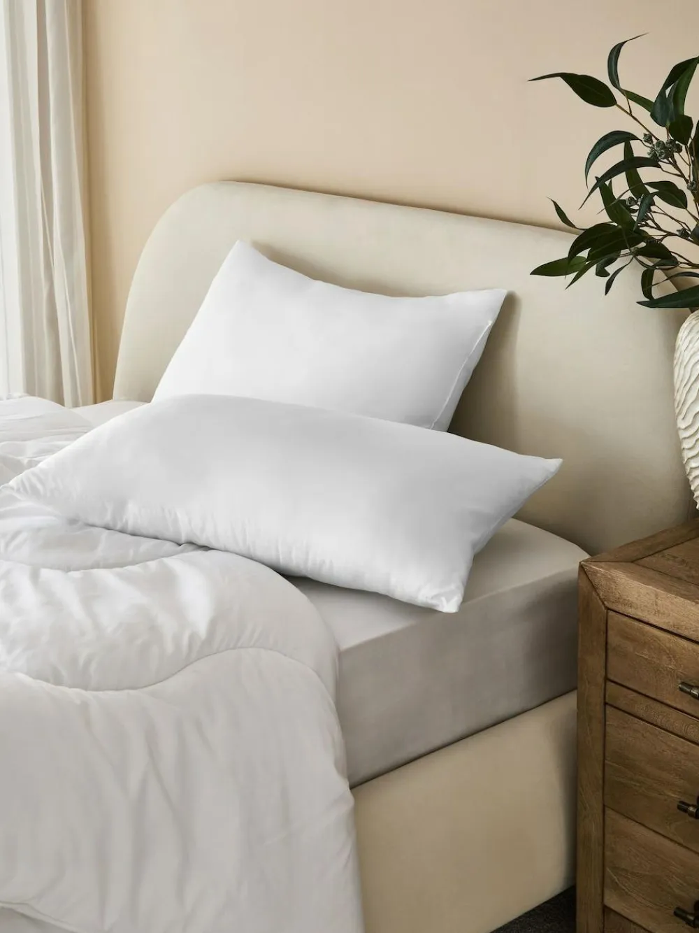 Online Next Set of 2 Medium Ultra Allergy Defence Pillows