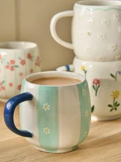 Next Set of 4 Multi Maisie Floral Stacking Mugs^ Mugs & Cups