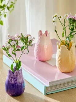 Hot Next Set of 3 Multi Mini 3D Flower Vases