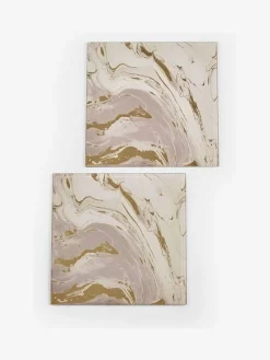 Discount Next Set of 2 Galaxy Glass Placemats Natural