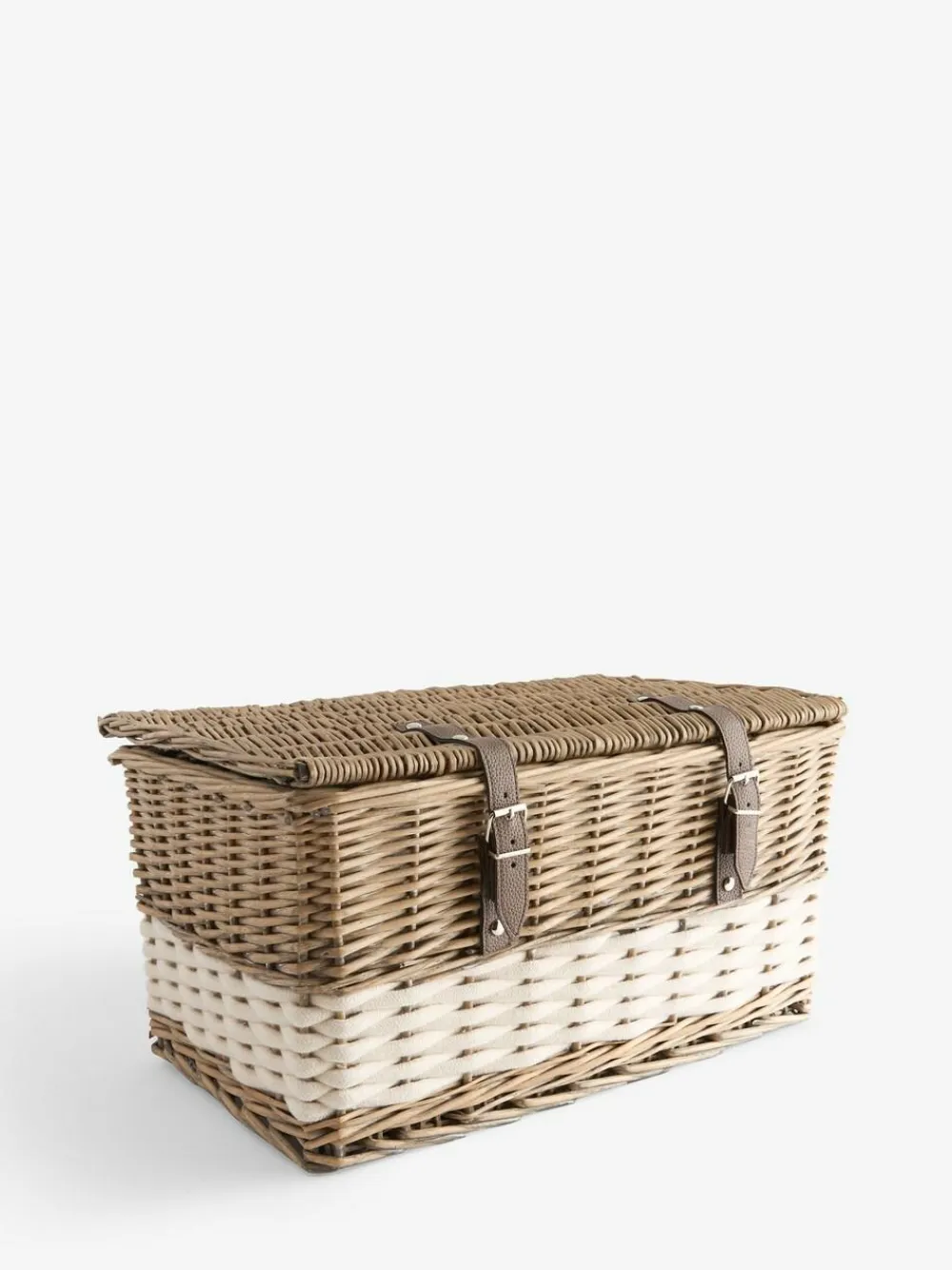 Next Set of 2 Natural Malvern Trunks^ Storage & Organisation