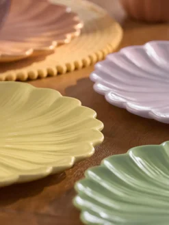 Next Set of 4 Pastel Flower Dinner Plates^ Dinner Sets & Pasta Bowls