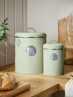 Next Set of 3 Badge Set of 2 Storage Jars^ Storage & Organisation