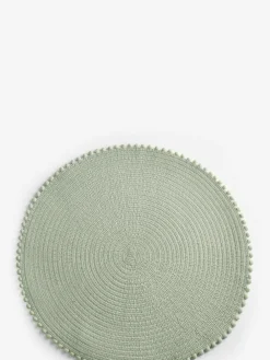 Next Set of 4 Pom Pom Placemats^ Table Linen, Placemats & Coasters