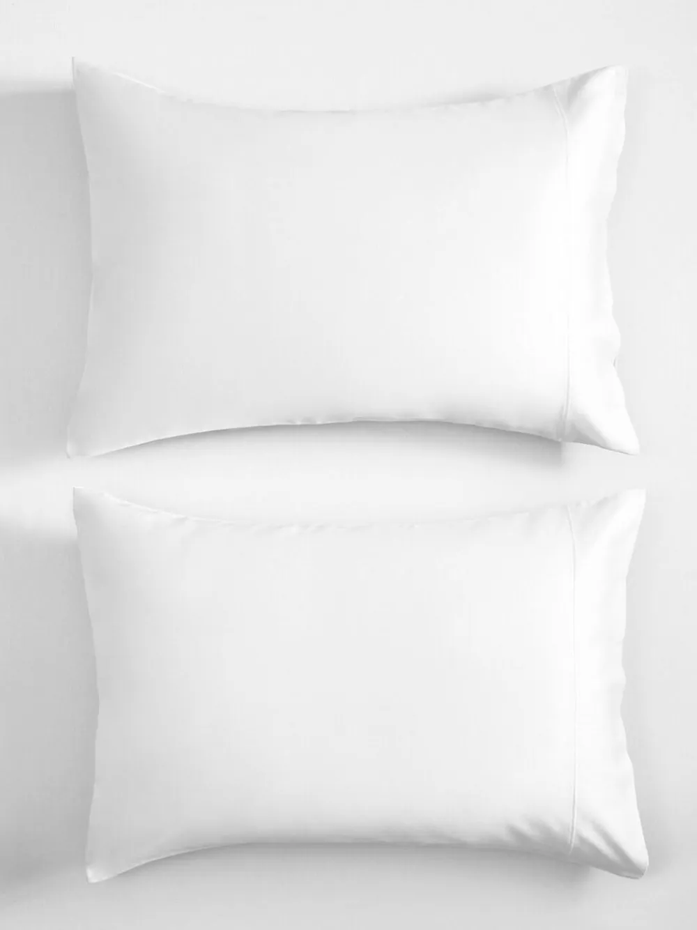 Clearance Next Set of 2 White 300 Thread Count Collection Luxe 100% Cotton Pillowcases