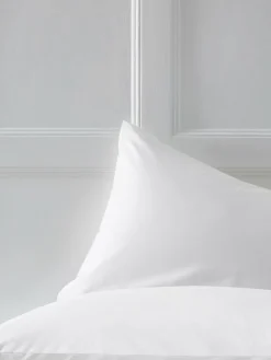 Next Set of 2 White Cotton Rich Pillowcases