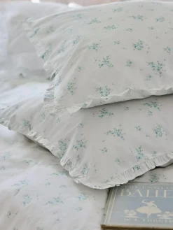 New Shabby Chic by Rachel Ashwell® Rosabelle Petite Ruffle 200 Thread Count Pillowcase Set of 2 Blue