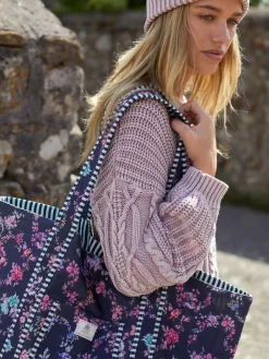 Shabby Chic by Rachel Ashwell® Navy Tote Bag^Women Bags