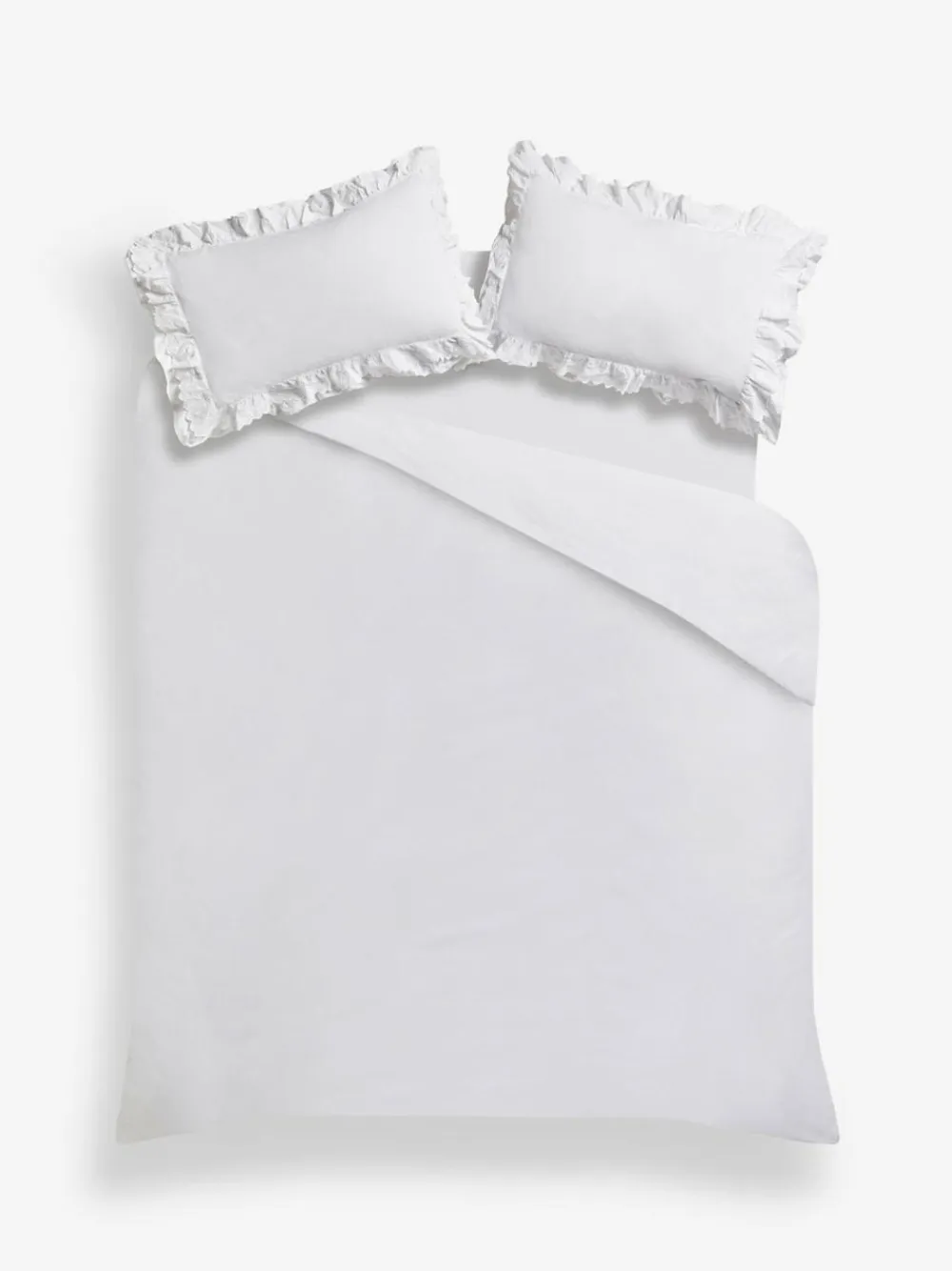 Shabby Chic by Rachel Ashwell® Broderie Anglaise Ruffle Duvet Cover and Pillowcase Set^ Childrens Bedding|Branded Bedlinen