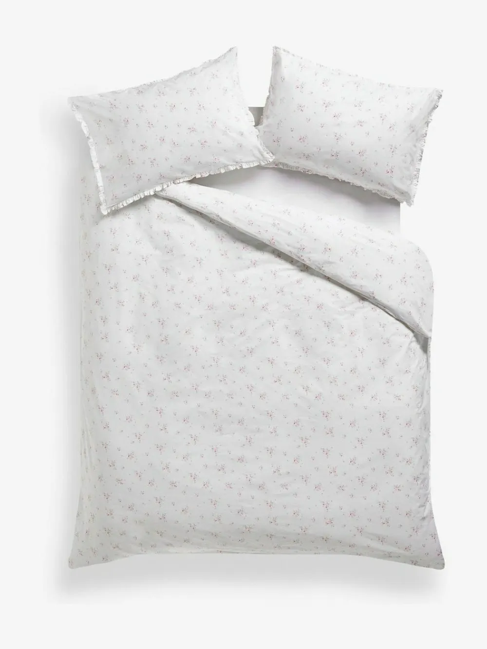 Shabby Chic by Rachel Ashwell® Rosabelle Pink Petite Ruffle Duvet Cover and Pillowcase Set^ Childrens Bedding|Bedsets & Duvet Covers