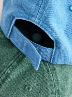 Sale Next Shark/Crab Washed Caps 2 Pack (3mths-10yrs)