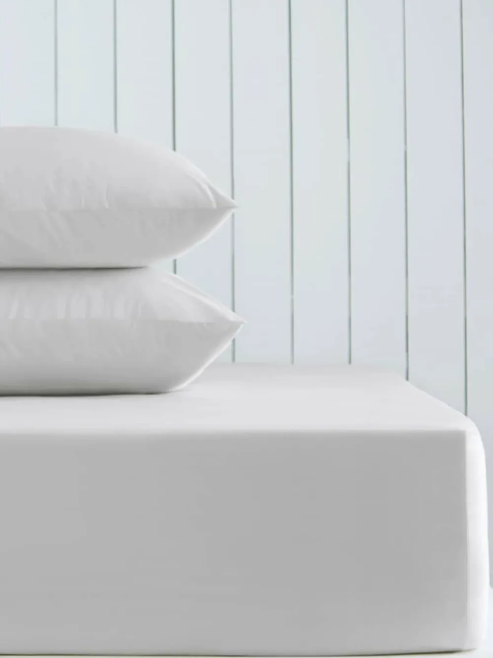 Next Silver Grey Cotton Rich Deep Fitted Bed Sheet^ Bedsheets & Pillow Cases