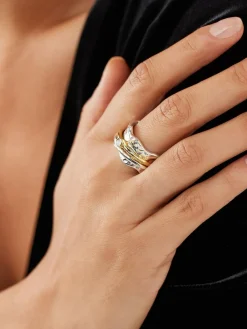 Clearance Next Silver Plated Spinning Ring