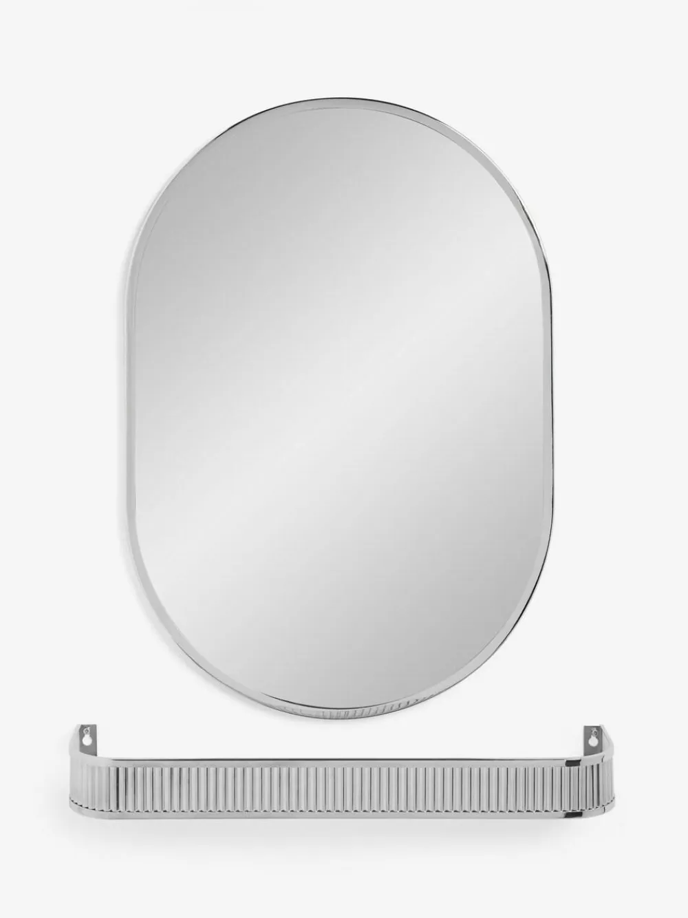 Next Rib Shelf Bathroom Wall Mirror^ Mirrors