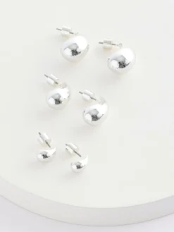 Next Teardrop Earrings 3 Pack^Women Jewellery