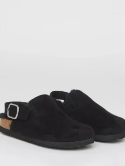 Simply Be Fluffy Mules With Back Strap^Women Slippers