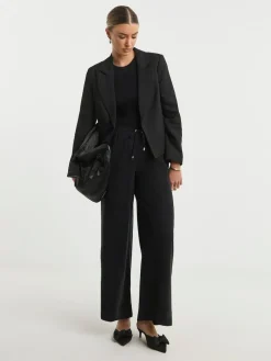 Hot Simply Be Black Oversized Cropped Blazer