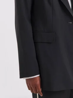 Best Simply Be Oversized Single Breasted Blazer Black