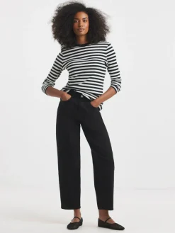 Simply Be Smart Tapered Barrel Jeans^Women Jeans|Jeans