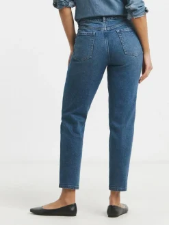 Best Simply Be 99/1 Loose Mom Jeans Blue