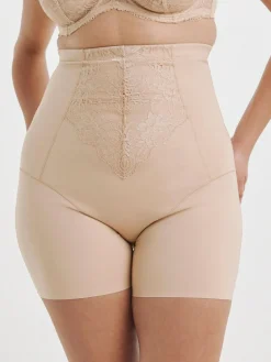Outlet Simply Be Magisculpt Ella Lace Thighshaper Frim Control Shapewear & solutions Pink