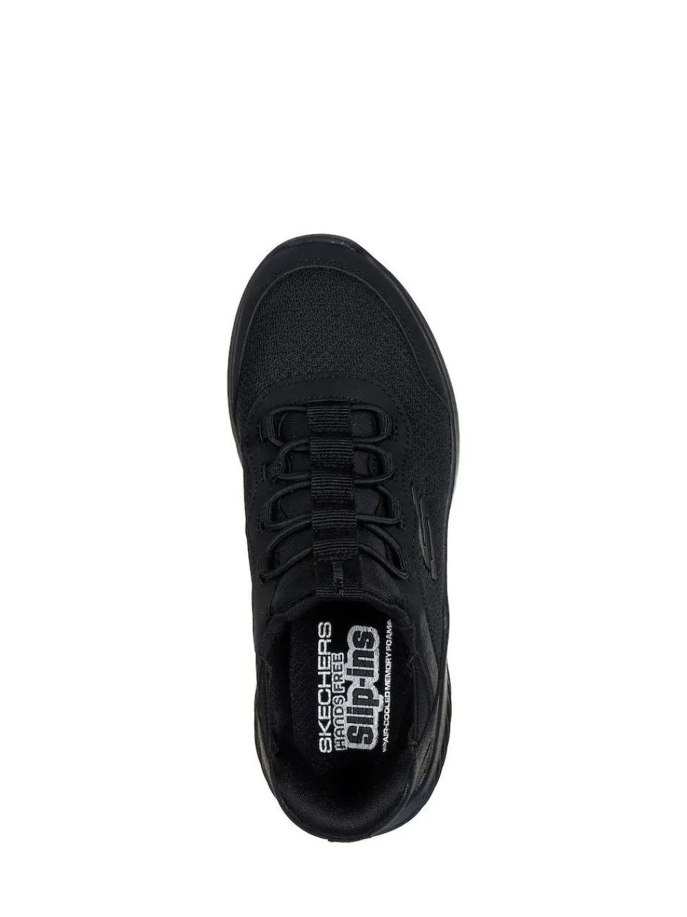 Clearance Skechers Black Bounder Brisk Burst School Slip In Trainers