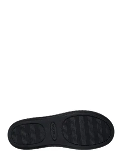 Hot Skechers Cosy Campfire Fresh Toast Womens Slippers Black