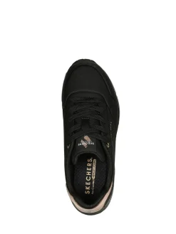 New Skechers Uno Gen1 Trainers Black Dark