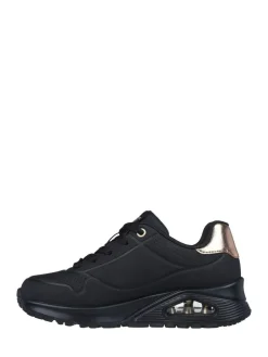 New Skechers Uno Gen1 Trainers Black Dark