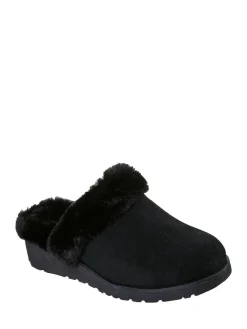 Skechers Black Keepsakes Wedge Time To Cruise Slippers^Women Slippers