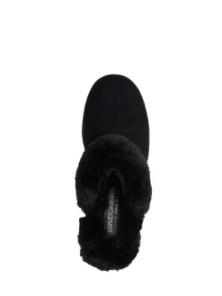 Skechers Black Keepsakes Wedge Time To Cruise Slippers^Women Slippers